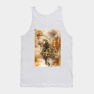 Steampunk city. Tank Top